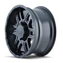 ION Type 179 17x8 / 5x139.7 BP / 10mm Offset / 108mm Hub Matte Black Wheel-1