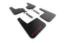 Rally Armor 22-23 Hyundai Kona N Black UR Mud Flap w/Red Logo-1