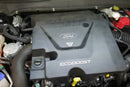 J&L 17-19 Ford Fusion Sport 2.7L Passenger Side Oil Separator 3.0 - Black Anodized-3