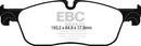 EBC 2017+ Jaguar F-Pace Ultimax2 Front Brake Pads-1