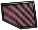 K&N 15-18 BMW 740I L4-3.0L F/I Replacement Drop In Air Filter-4