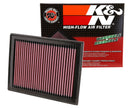 K&N 08 Nissan Sentra 2.5L Drop In Air Filter-10
