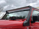 Go Rhino 18-20 Jeep Wrangler JL/JLU/Gladiator JT XE Windshield Light Bar Mount - 50in Single Row-5