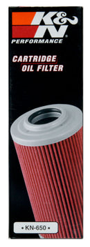K&N 1.625in OD x 5.05in H Oil Filter-10