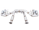 AWE Tuning 2020 Chevrolet Corvette (C8) Track Edition Exhaust - Quad Chrome Silver Tips-8