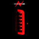 ANZO 1987-1996 Ford F-150 LED Taillights Black Housing Clear Lens (Pair)-3