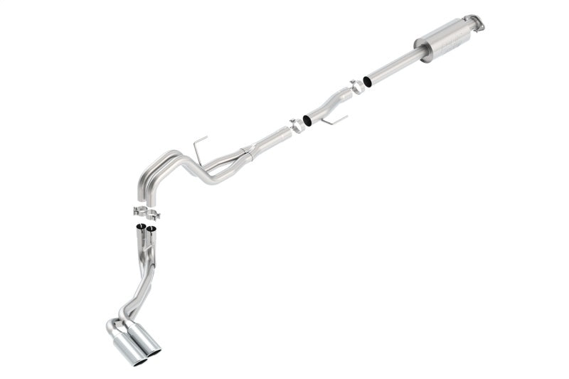 Borla 15-16 Ford F-150 3.5L EcoBoost Ext. Cab Std. Bed Catback Exhaust ATAK Truck Side Exit - 0