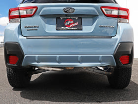 aFe POWER Takeda 2.5in 304 SS Cat-Back Exhaust System Subaru Crosstrek 18-19 H4-2.0L - 0