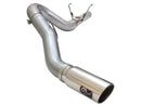 aFe MACHForce XP Exhaust Large Bore 5in DPF-Back Alu. 13-15 Dodge Trucks L6-6.7L (td) *Polish Tip-1