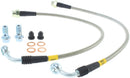 StopTech 14-17 Chevrolet Corvette Stainless Steel Front Brake Lines-1