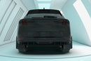 Rally Armor 21-26 Ford Mustang Mach-E/GT/Rally Black UR Mud Flap w/Metallic Black Logo-2
