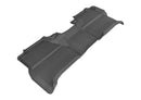 3D MAXpider 2005-2019 Nissan Frontier Crew Cab Kagu 2nd Row Floormats - Black-1