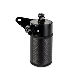 Mishimoto 2020+ Chevrolet Corvette C8 Baffled Oil Catch Can Kit (PCV Side) - Carbon Fiber - 0