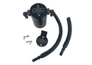 J&L 99-04 Ford Lightning Passenger Side Oil Separator 3.0 - Black Anodized-1