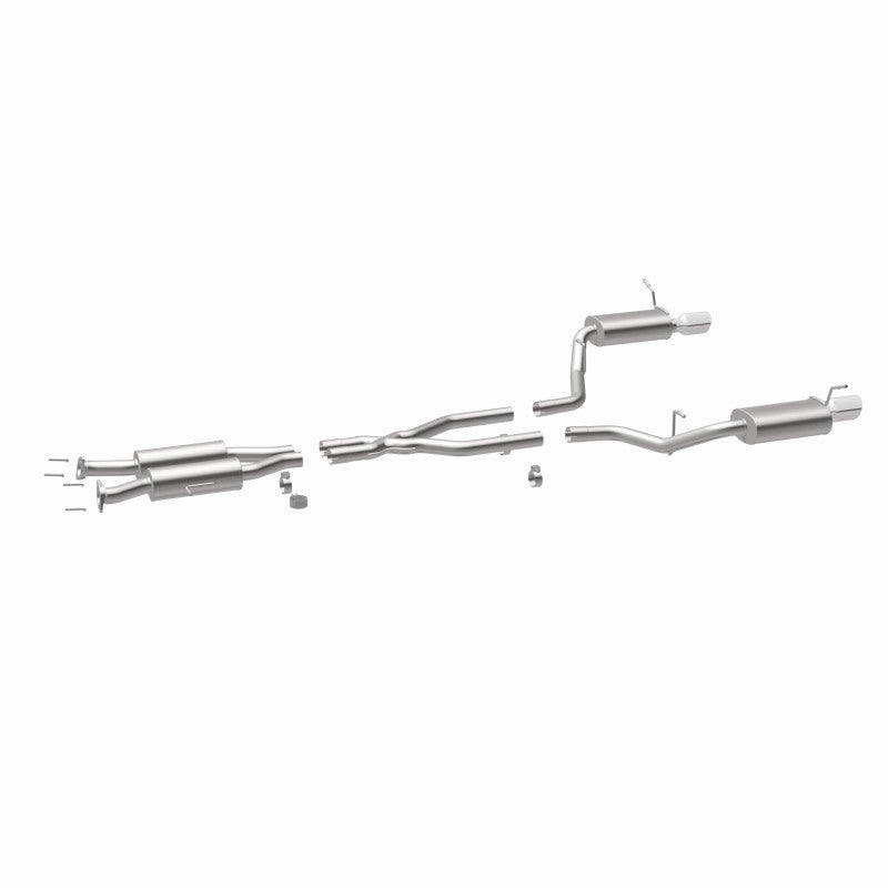 MagnaFlow 11-12 Dodge Durango V8 5.7L Dual Split Rear Exit Stainless Cat Back Performance Exhaust