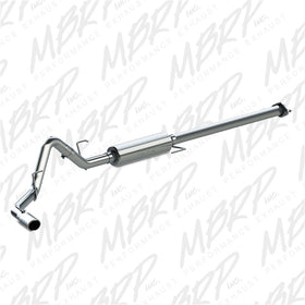 MBRP 2015 Ford F-150 2.7L / 3.5L EcoBoost 3in Cat Back Single Side Alum Exhaust System - 0