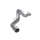 MBRP 2020+ GMC/Chevy 2500/3500 6.6L Duramax 4in Mand Bent Tubing Pro-Ser Cat Back Single Side - 304-3