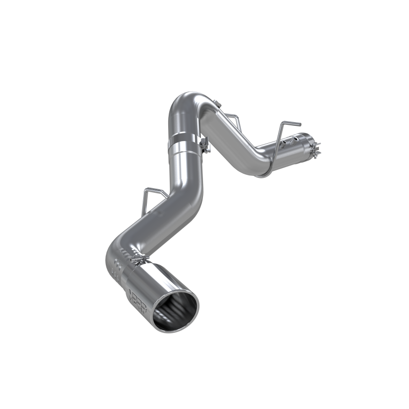 MBRP 2020+ GMC/Chevy 2500/3500 6.6L Duramax 4in Mand Bent Tubing AL-Ser Cat Back Single Side - Alum - 0