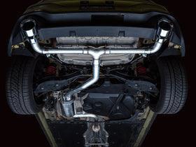 AWE Tuning 2022 VW GTI MK8 Touring Edition Exhaust - Chrome Silver Tips - 0