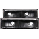 ANZO 1988-1998 Chevrolet C1500 Euro Parking Lights Black-1