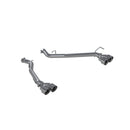 MBRP 20-21 Ford Explorer ST 3.0L EcoBoost Dual Rear Exit Axle Back w/ Quad Tip AL Exhaust System-1