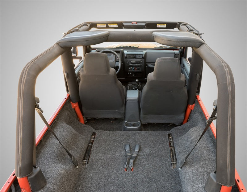 BedRug 03-06 Jeep LJ Unlimited Rear 4pc Cargo Kit (Incl Tailgate & Tub Liner) - 0