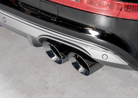 AWE Tuning Audi 8R SQ5 Touring Edition Exhaust - Quad Outlet Diamond Black Tips - 0