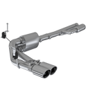MBRP 2019+ Chevrolet Silverado 1500 4.5L/5.3L Pre-Axle Dual Side Exit w/ 4in OD Tip- T304-2