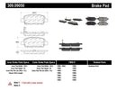 StopTech Performance 6/02-08 350z / 01-08 G35 Rear Brake Pads-5