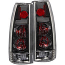 ANZO 1999-2000 Cadillac Escalade Taillights Black - New Gen-1