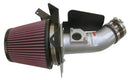 K&N 04-06 Subaru Forester XT F4-2.5L Silver Typhoon Short Ram Intake-1