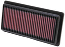 K&N Replacement Panel Air Filter 12-14 Nissan Versa 1.6L 1.031in H x 9.125in OS L x 4in OS W-1