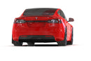 Rally Armor 21-26 Tesla Model S/ S Plaid Black UR Mud Flap w/Metallic Black Logo-3