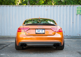 AWE Tuning Audi B8.5 S5 3.0T Track Edition Exhaust - Diamond Black Tips (102mm) - 0