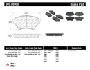 StopTech Performance 01-05 Miata w/ Sport Suspension Front Brake Pads D890-5