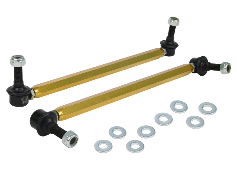 Whiteline 10-16 Hyundai Genesis Coupe Front Sway Bar Links - 0