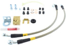 StopTech 06-10 Jeep Grand Cherokee (all) Stainless Steel Rear Brake Lines-1