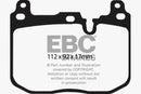 EBC 14+ BMW i8 1.5 Turbo/Electric Yellowstuff Front Brake Pads-3