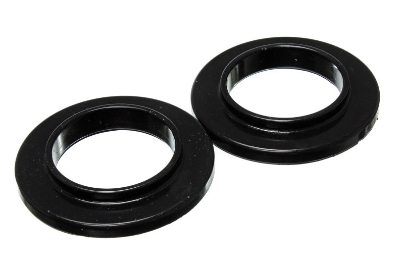 Energy Suspension Universal 2 3/4in ID 4 9/16in OD 3/4in H Black Coil Spring Isolators (2 per set)