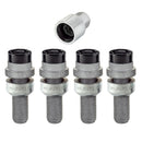 McGard Wheel Lock Bolt Set - 4pk. (Radius Seat) M14X1.5 / 17mm Hex / 28.2mm Shank Length - Black-6