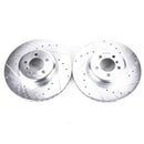 Power Stop 13-15 BMW 335i Front Evolution Drilled & Slotted Rotors - Pair-1
