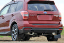 Rally Armor 14-18 Subaru Forester Black Mud Flap w/ Grey Logo-4