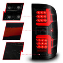 ANZO 15-19 Chevrolet Silverado 2500 HD/3500 HD LED Taillight w/ Sequential Black Housing/Smoke Lens-4
