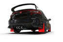 Rally Armor 23-26 Honda Civic Type R Red Mud Flap Black Logo-3