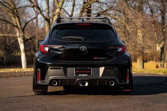 Rally Armor 23-26 Toyota GR Corolla Black UR Mud Flap w/Dark Grey Logo