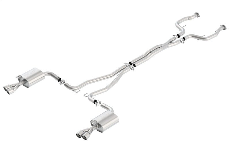 Borla 08-09 Pontiac G8/GT 6.0L 8cyl SS Catback Exhaust w/ X Pipe - 0