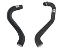 aFe BladeRunner 3in Black Intercooler Hot Cold Side Tubes Combo 02-04 GM Diesel Trucks 6.6L V8 (td)-1