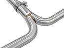 aFe Takeda Exhaust 2.25in to 2in Dia 304SS Cat-Back w/Polished Tips 08-12 Honda Accord Coupe V6 3.5L-5