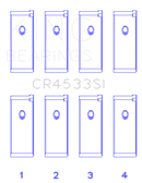 King Engine Bearings Nissan QR25DE DOHC 16 Valves Rod Bearing Set - Size STD-1