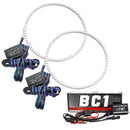 Oracle Jeep Wrangler JL/JT LED Surface Mount Headlight Halo Kit - ColorSHIFT w/ BC1 Controller-1
